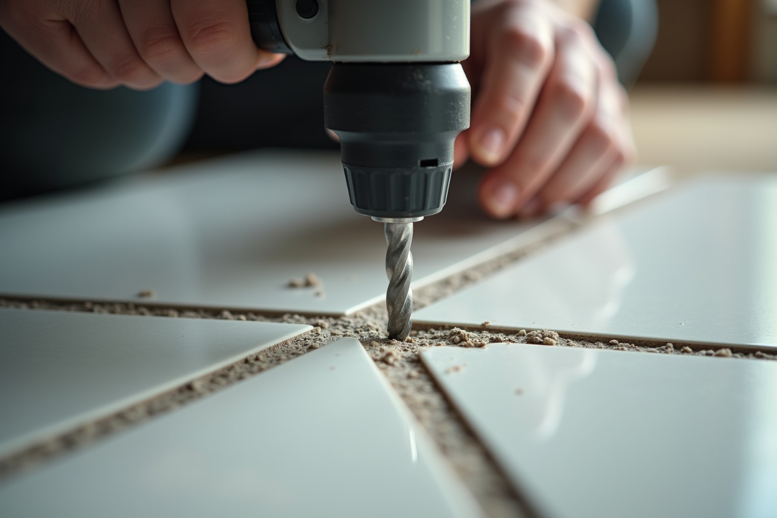 Fliesen bohren ohne Risse: Tipps & Techniken